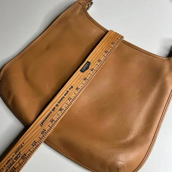 Coach Tan Leather Shoulder Bag - Picture 8 of 11